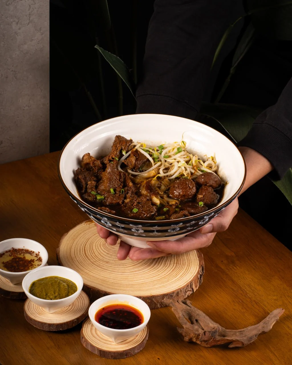 Noodle dishes at Senjakala